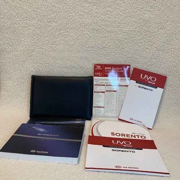 2012 SUV Kia Sorrento Owners Manuals Booklets‎ OEM in Case - Picture 5 of 5